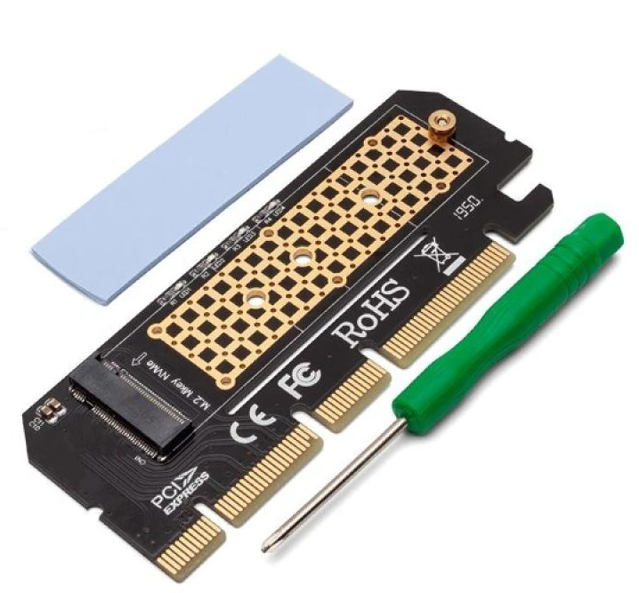 M.2 Adapteris - Savio AK-41 PCI-E Išplėtimo Kortelė
