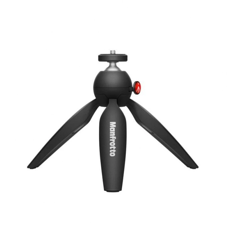 „Sennheiser MKE 400 Mobile Kit“ – kondensatorinis superkardioidinis mikrofonas su žemo dažnio filtru ir „Manfrotto“ trikoju