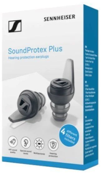 Ausinės „Sennheiser“ | „SoundProtex Plus“ klausos apsaugos priemonės | Ausų kamštukai