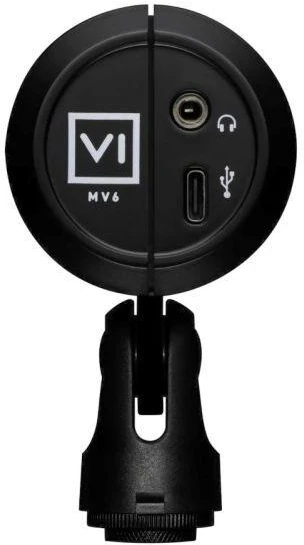 Shure MV6 – USB-C kardioidinis dinaminis mikrofonas žaidėjams ir transliuotojams