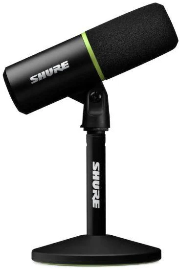 Shure MV6 – USB-C kardioidinis dinaminis mikrofonas žaidėjams ir transliuotojams