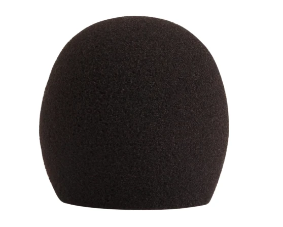 Shure | Priekinis stiklas visiems Shure Ball tipo mikrofonams | SH A58WS-BLK