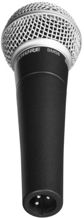 Ausinės Shure SM58-LCE - Dinaminis, kardioidinis, vokalinis mikrofonas