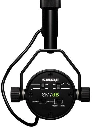 Ausinės Shure SM7dB - Dinaminis, kardioidinis mikrofonas balsui įrašyti - radijo