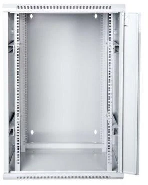 Digitus Professional Assmann Electronic DIGITUS DN-WD19 15U/600 Sieninė spintelė 15U dvisekcija 600x6000mm pilkas RAL 7035