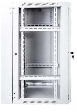 Digitus Professional Assmann Electronic DIGITUS DN-WD19 15U/600 Sieninė spintelė 15U dvisekcija 600x6000mm pilkas RAL 7035