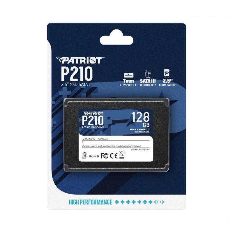 Ausinės SSD diskas Patriot P210 128GB SATA3 2.5