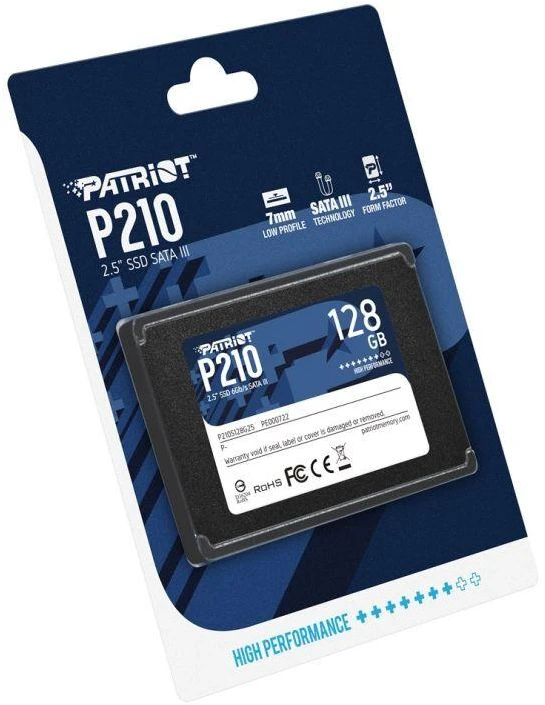Ausinės SSD diskas Patriot P210 128GB SATA3 2.5