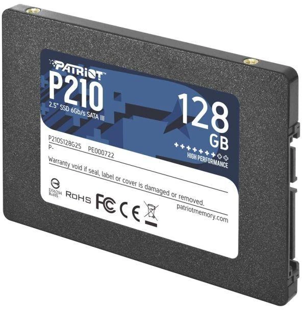Ausinės SSD diskas Patriot P210 128GB SATA3 2.5