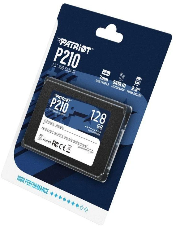 Ausinės SSD diskas Patriot P210 128GB SATA3 2.5