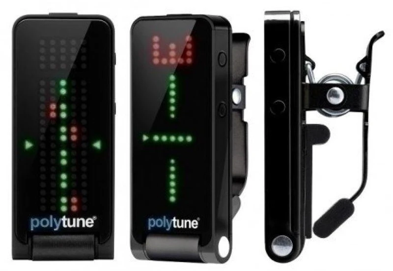 Ausinės TCC TC Electronic PolyTune Clip Juodas Imtuvas gitarowy na klipsie juoda