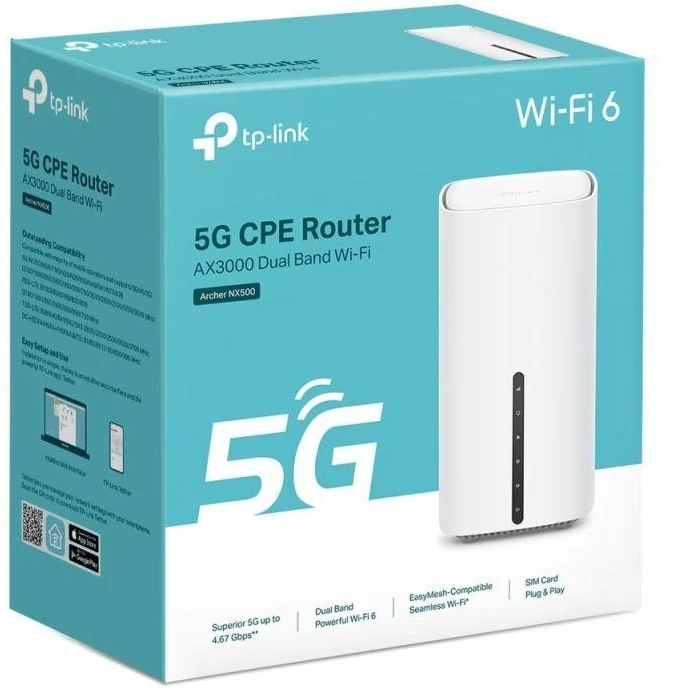 Ausinės TP-LINK Archer NX500 maršrutizatorius