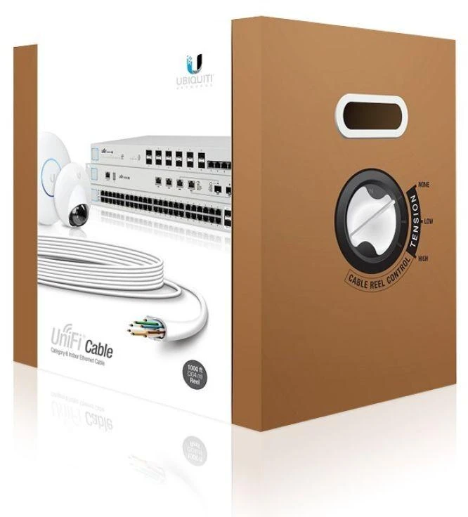 Ubiquiti Networks UC-C6-CMR tinklo kabelis Baltas Cat6