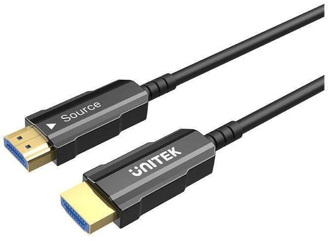 UNITEK C11072BK-20M optinis kabelis HDMI 2.0 AOC 4K 60Hz 20m