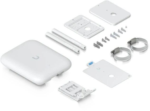 Ubiquiti prieigos taškas | U7 Lauko | 2,4–5 GHz | 2500 Mbit/s | Ethernet LAN (RJ-45) jungtys 1 | MU-MiMO Taip | PoE į | Antenos tipas Išorinė