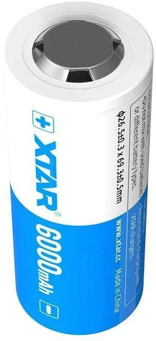 Xtar Baterija 26650 3,6V Li-ion 6000 mAh