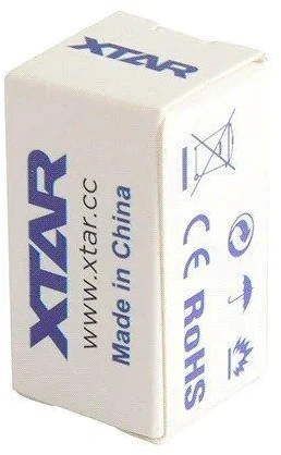 Xtar 650mAh 3,7V 16340 CR123 akumuliatorius su PCB