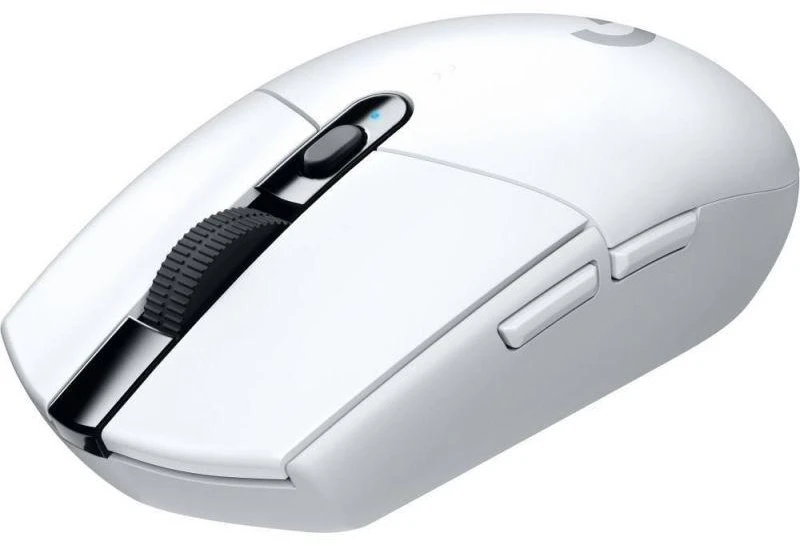 Ausinės Žaidimų pelė G305 Belaidė Balta