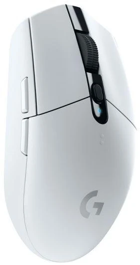Ausinės Žaidimų pelė G305 Belaidė Balta