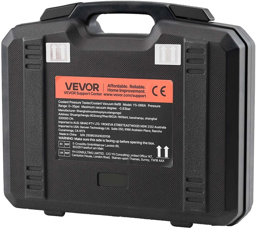 VEVOR Automobilio aušinimo sistemos slėgio tikrinimo rinkinys