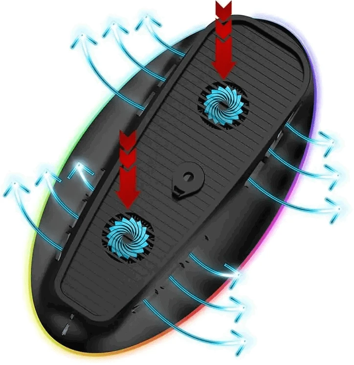 Subsonic Ikigarsinio aušinimo LED stovas – PS5/PS5 plonas