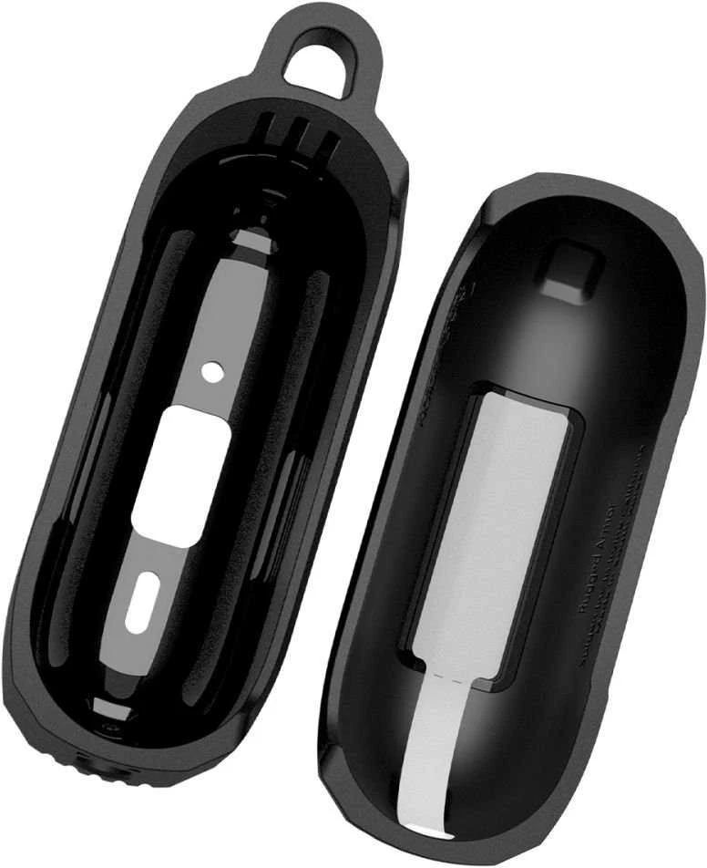 Spigen Rugged Armor dėklas skirtas AirPods Pro 3 – Matte juodos spalvos