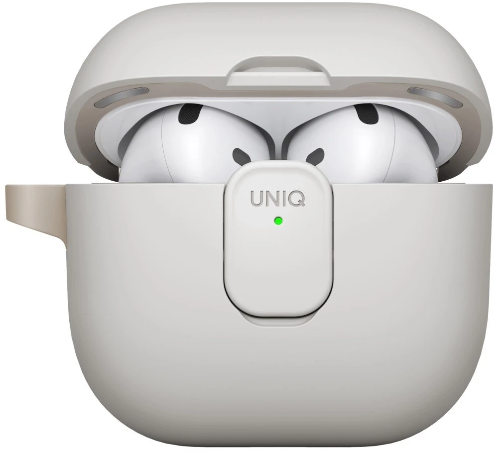 Dėklas UNIQ Clyde for AirPods 4 Lock Dėklas beige
