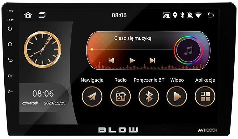 Automagnetola Radijas BLOW AVH-9991 1DIN