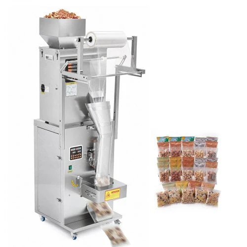 Automatinė birių produktų pakavimo ir sandarinimo mašina VEVOR SBF-500-V2, 10–500g