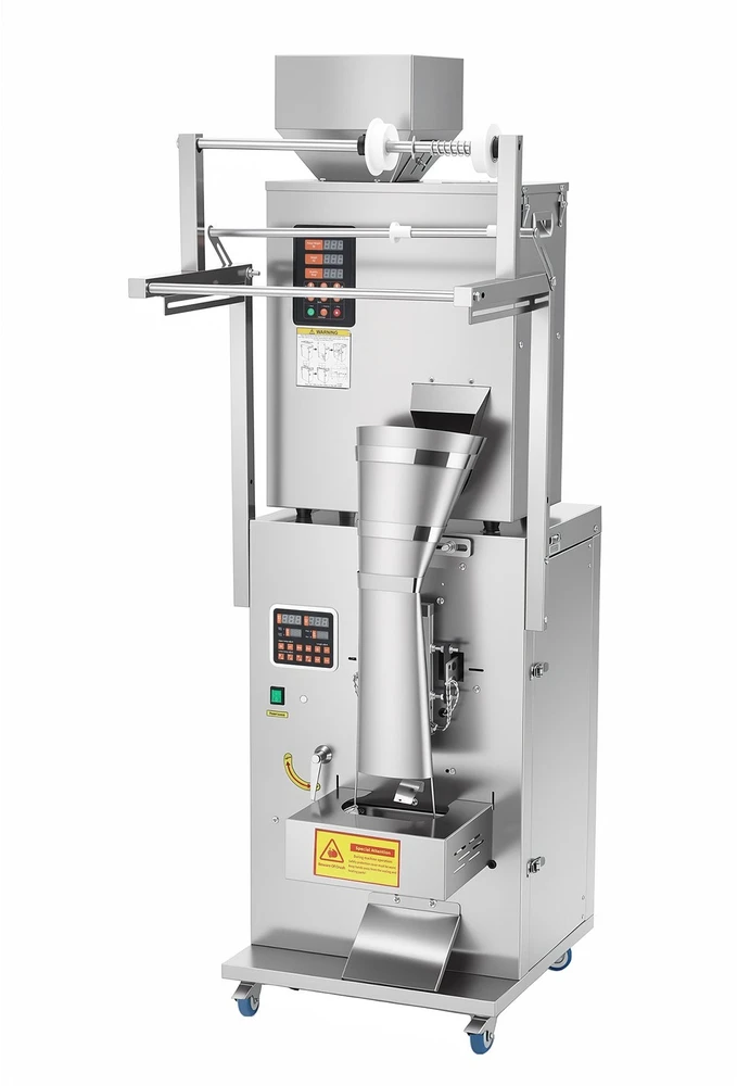 Automatinė birių produktų pakavimo ir sandarinimo mašina VEVOR SBF-500-V2, 10–500g