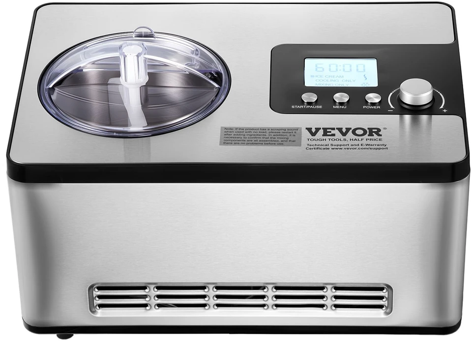 Vevor 2 litrų automatinė ledų gaminimo mašina