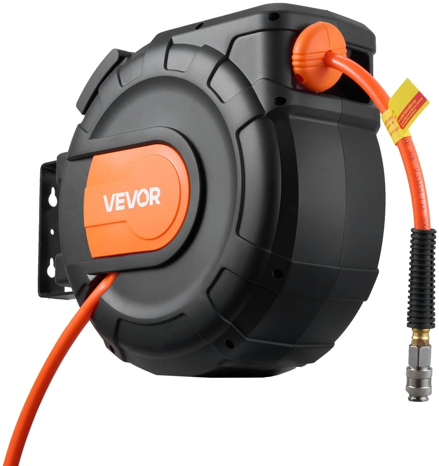VEVOR Ištraukiamas oro žarnos ritė 20 m x 9.5 mm