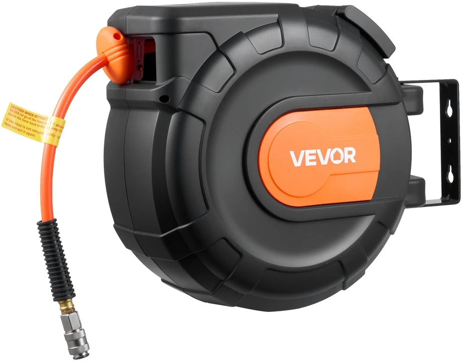 VEVOR Ištraukiamas oro žarnos ritė 20 m x 9.5 mm
