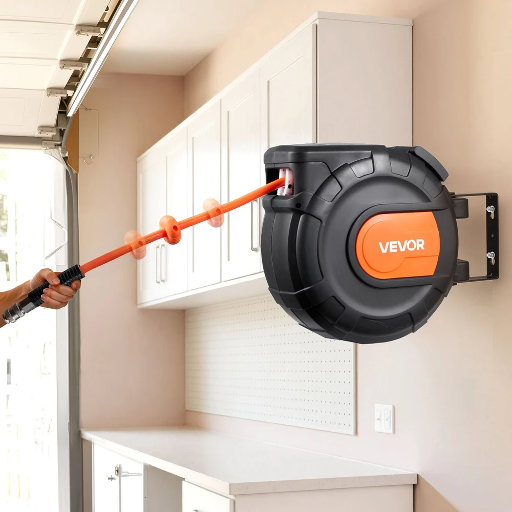 VEVOR Ištraukiamas oro žarnos ritė 20 m x 9.5 mm