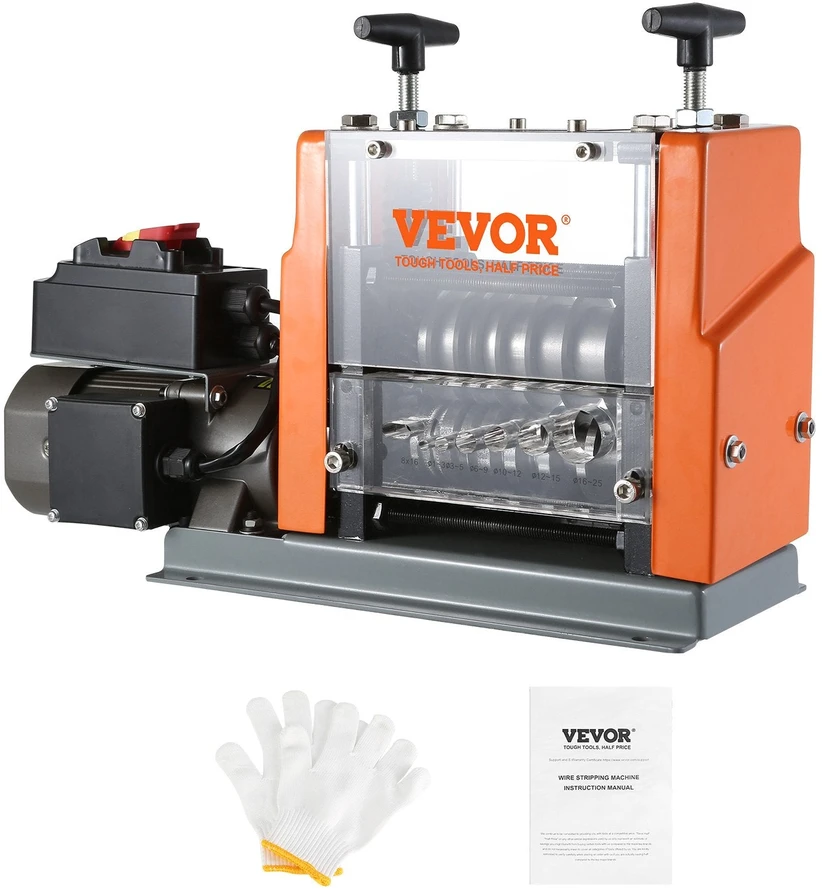 VEVOR Automatinė vielos nuėmimo mašina, 1.5-25 mm