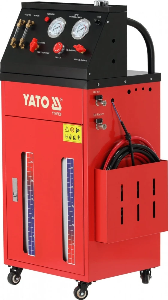 Yato AUTOMATINĖS PAVARŲ DĖŽĖS SKYSČIO KEITIMO IR PRAPLOVIMO ĮRENGINYS | 12 V | 70 W (YT-07130)