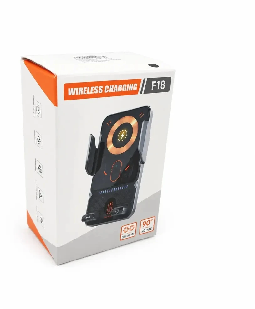 Automatinis automobilinis telefono laikiklis su belaidžiu įkrovimu TR2478C