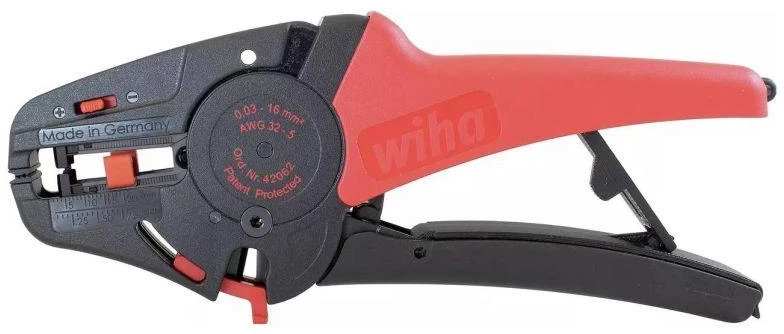 Nužievinimo replės, automatinės WIHA (200 mm)
