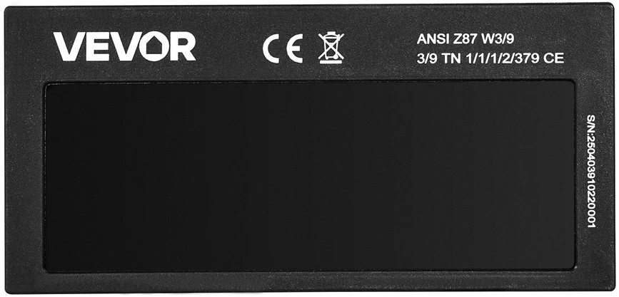 VEVOR automatinis suvirinimo filtras 108 x 51 mm