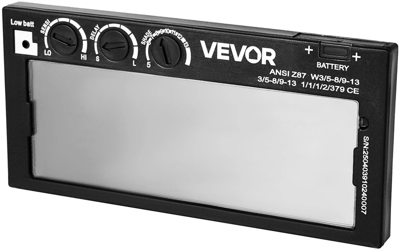 VEVOR Automatiškai tamsėjantis suvirinimo lęšis 108 x 51 mm