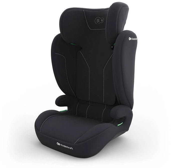 Automobilinė kėdutė 2 viename Kinderkraft I-Spark 2 Plus, juoda