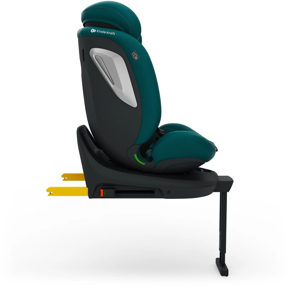 Automobilinė kėdutė Kinderkraft I-360 2 Plus, 40–150 cm, žalia