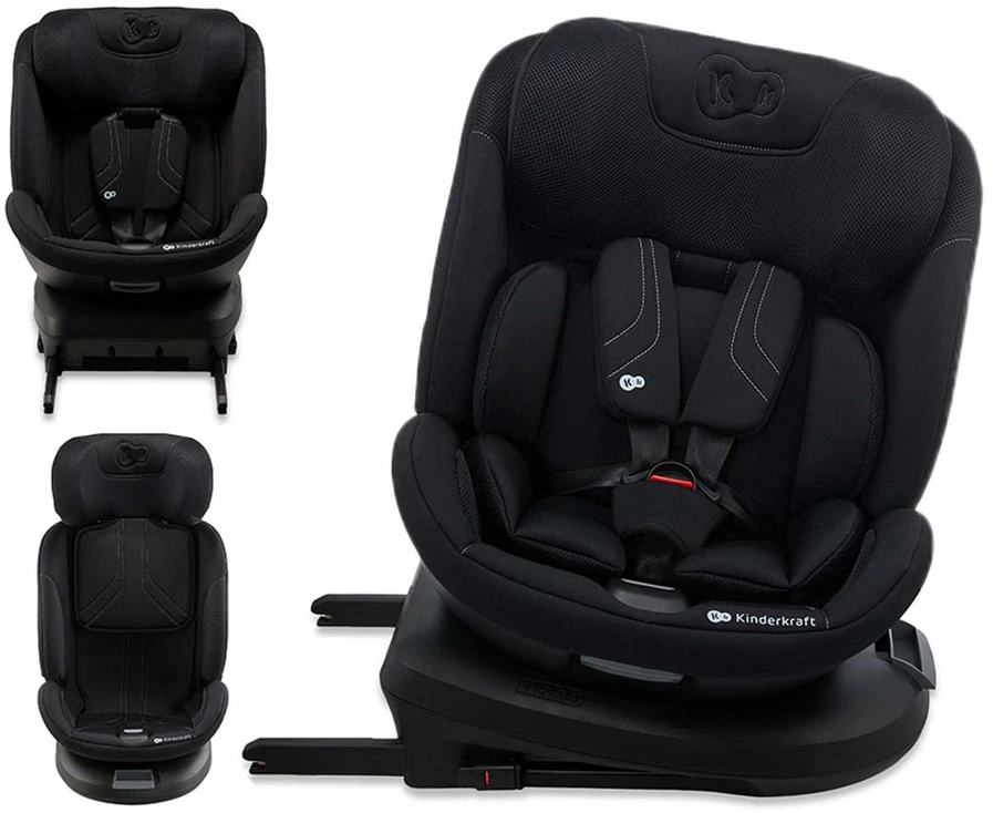 Kinderkraft KINDENKRAFT automobilinė kėdutė 40-150 cm, XPEDITION 3 i-size, juodas, KCXPED03BLK0000