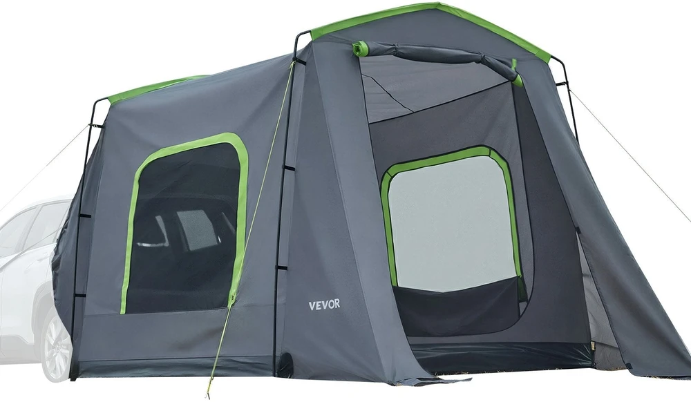 VEVOR Didelė SUV automobilių palapinė 5–9 asmenims, 2440 x 800 mm, PU3000 mm