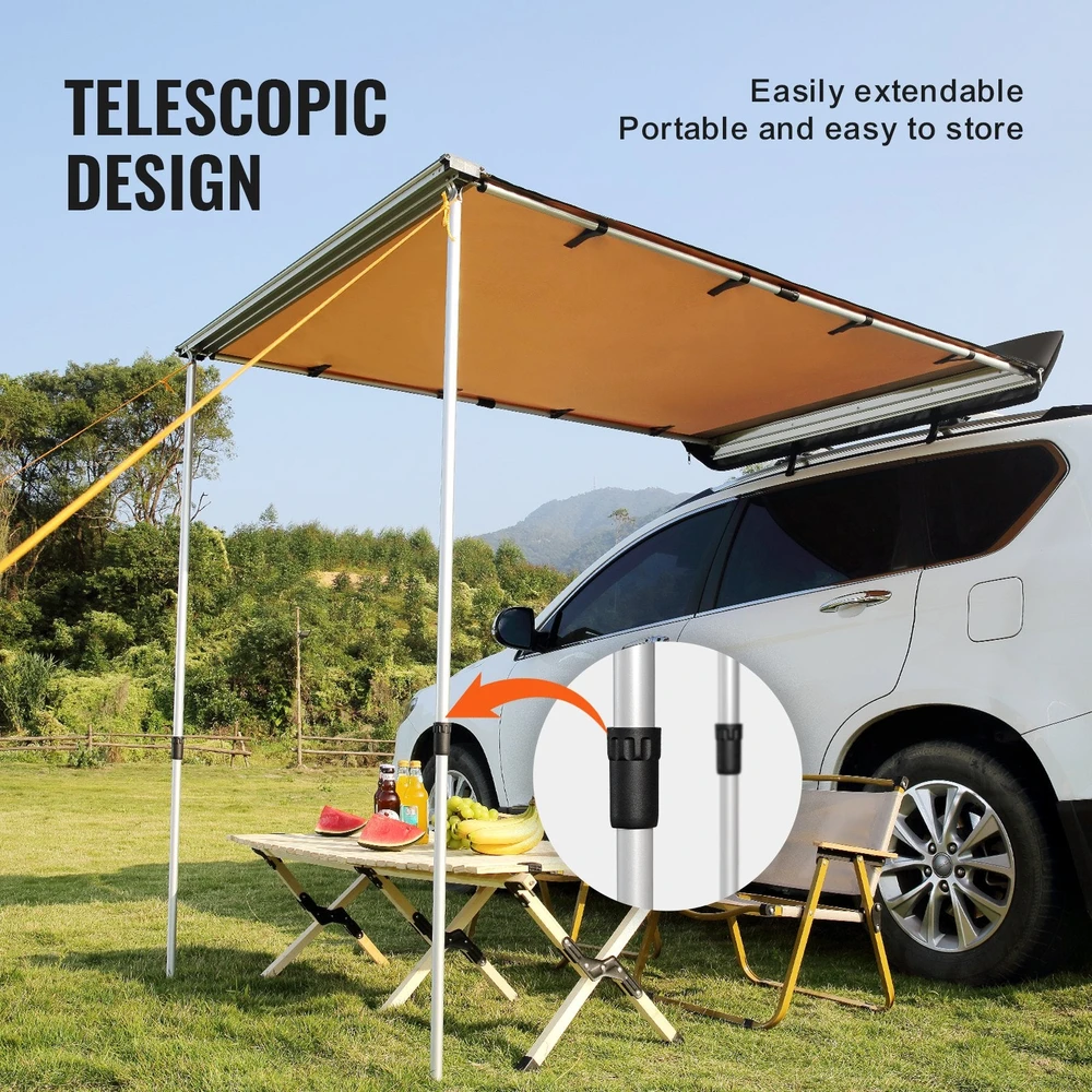 VEVOR Automobilio šoninis brezentas 140x200 cm