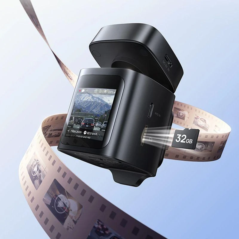 Baseus PrimeTrip VD1 Pro 4K Car DVR - juoda
