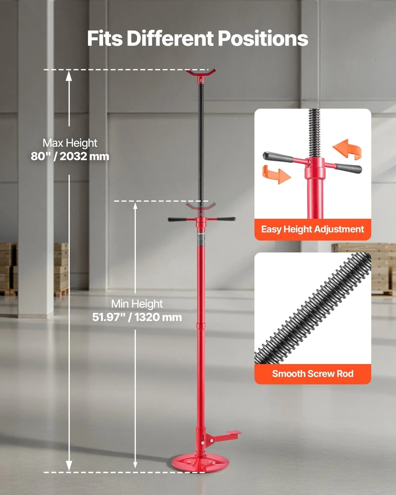 VEVOR Pakabinamoji atrama iki 0,75 t 2032 mm