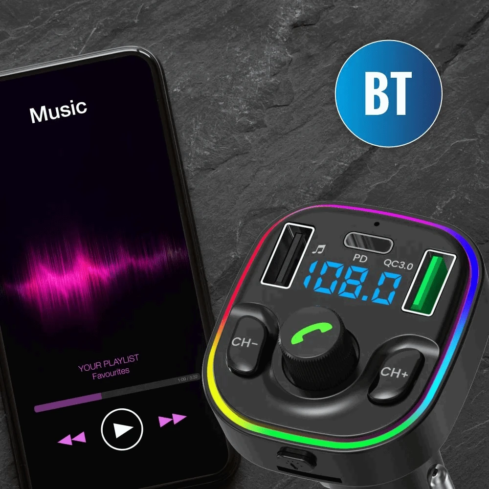 Automobilinis Bluetooth adapteris Manta Stream Lite