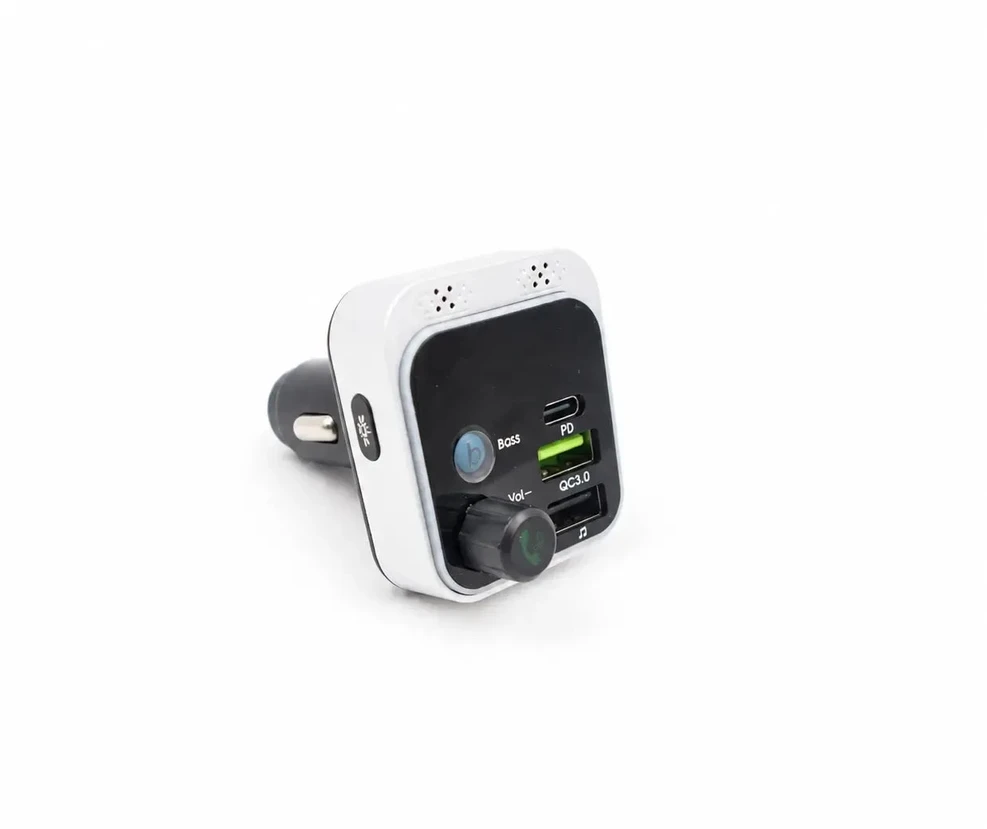 Automobilinis Bluetooth FM siųstuvas su įkrovikliu TR2477A moduliatorius