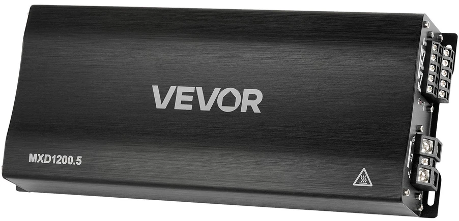 VEVOR Automobilinis 5 kanalų garso stiprintuvas